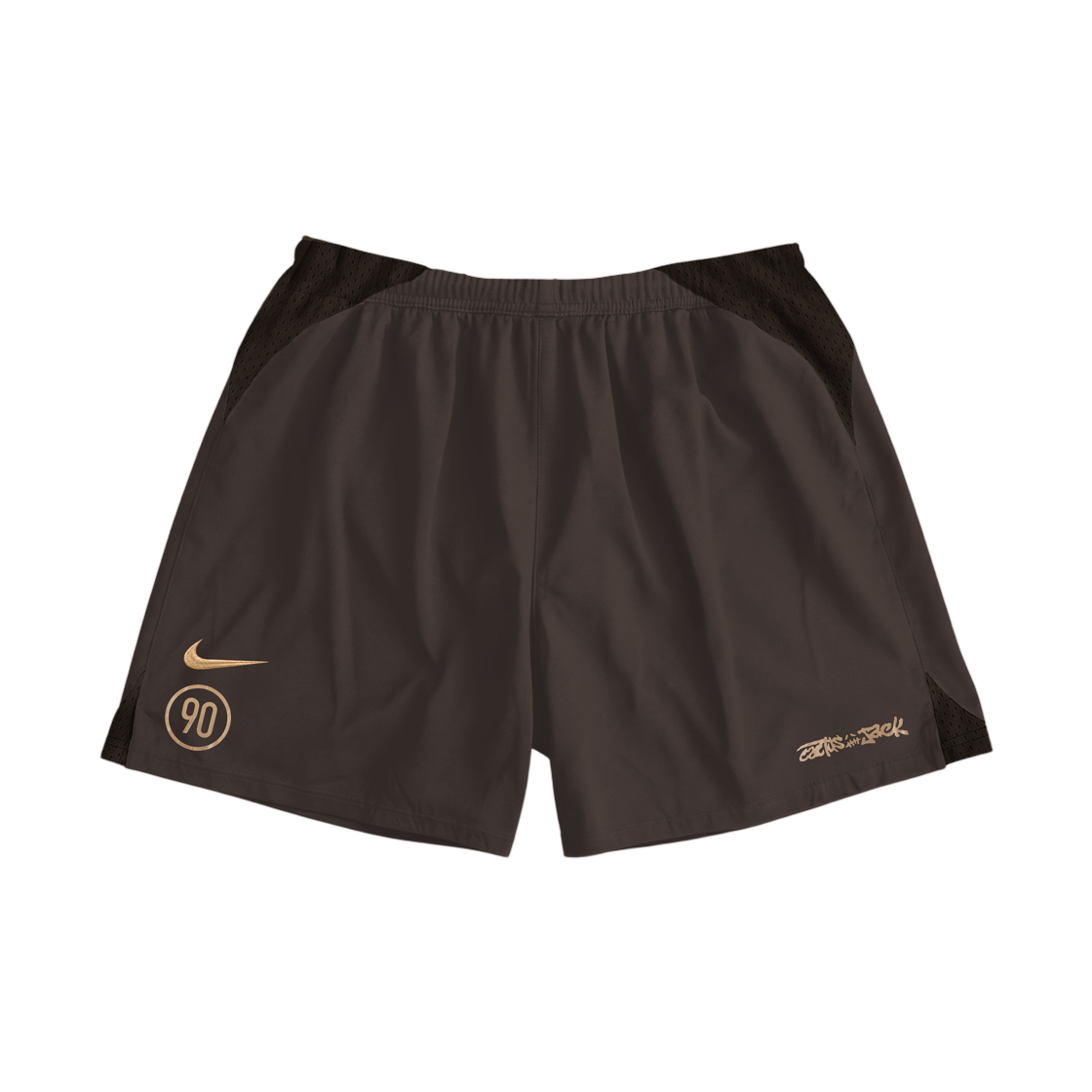 나이키 x 트래비스 스캇 캑터스 잭 토탈 90 풋볼 쇼츠 브라운(Nike x Travis Scott Cactus Jack Total 90 Football Shorts Brown) - 1