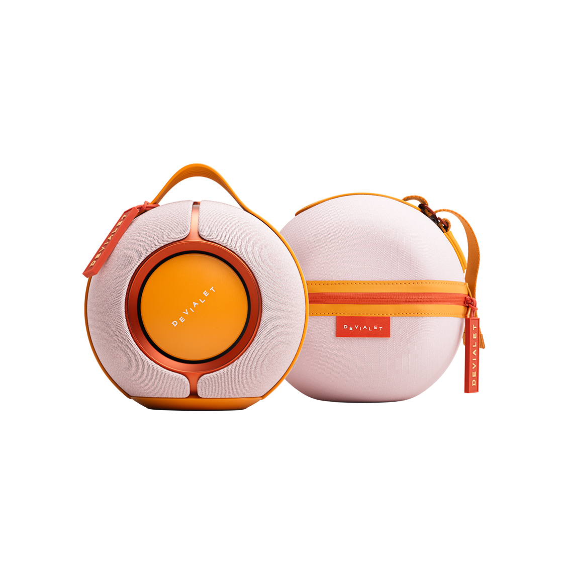 드비알레 마니아 로즈 블룸 하이파이 포터블 스마트 스피커(Devialet MANIA Rose Bloom PORTABLE SPEAKER)