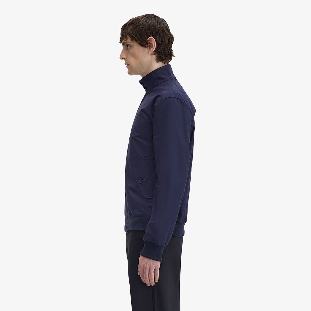 프레드페리 메이드 인 잉글랜드 해링턴 재킷 네이비(Fred Perry M.I.E Harrington Jacket Navy) - 3