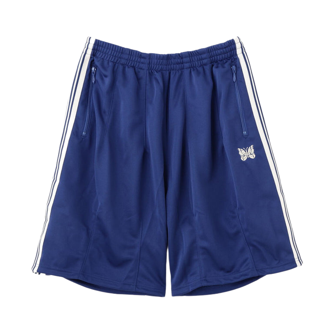 니들스 x 비버 폴리 스무스 H.D. 트랙 쇼츠 로얄(Needles x Beaver Poly Smooth H.D. Track Shorts Royal) - 1