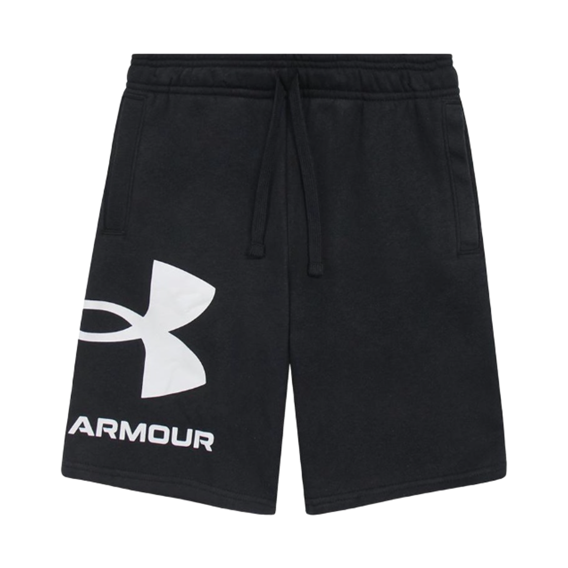 1359065-001 (Kids) Under Armour UA Rival Fleece Big Logo Shorts Black