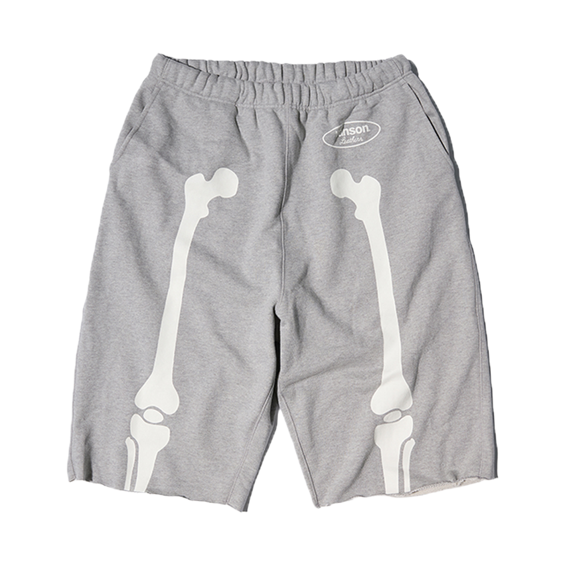 벤슨 레더 오리지널 본 스웻 쇼츠 팬츠 그레이(Vanson Leathers Original Bone Sweat Short Pants Grey)