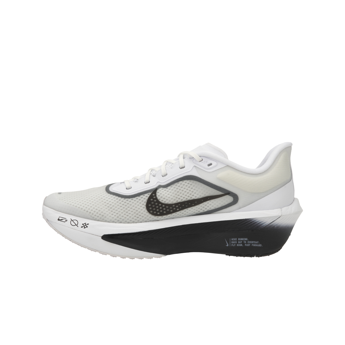 (W) 나이키 줌 플라이 6 화이트 스모크 그레이((W) Nike Zoom Fly 6 White Smoke Grey) - 3
