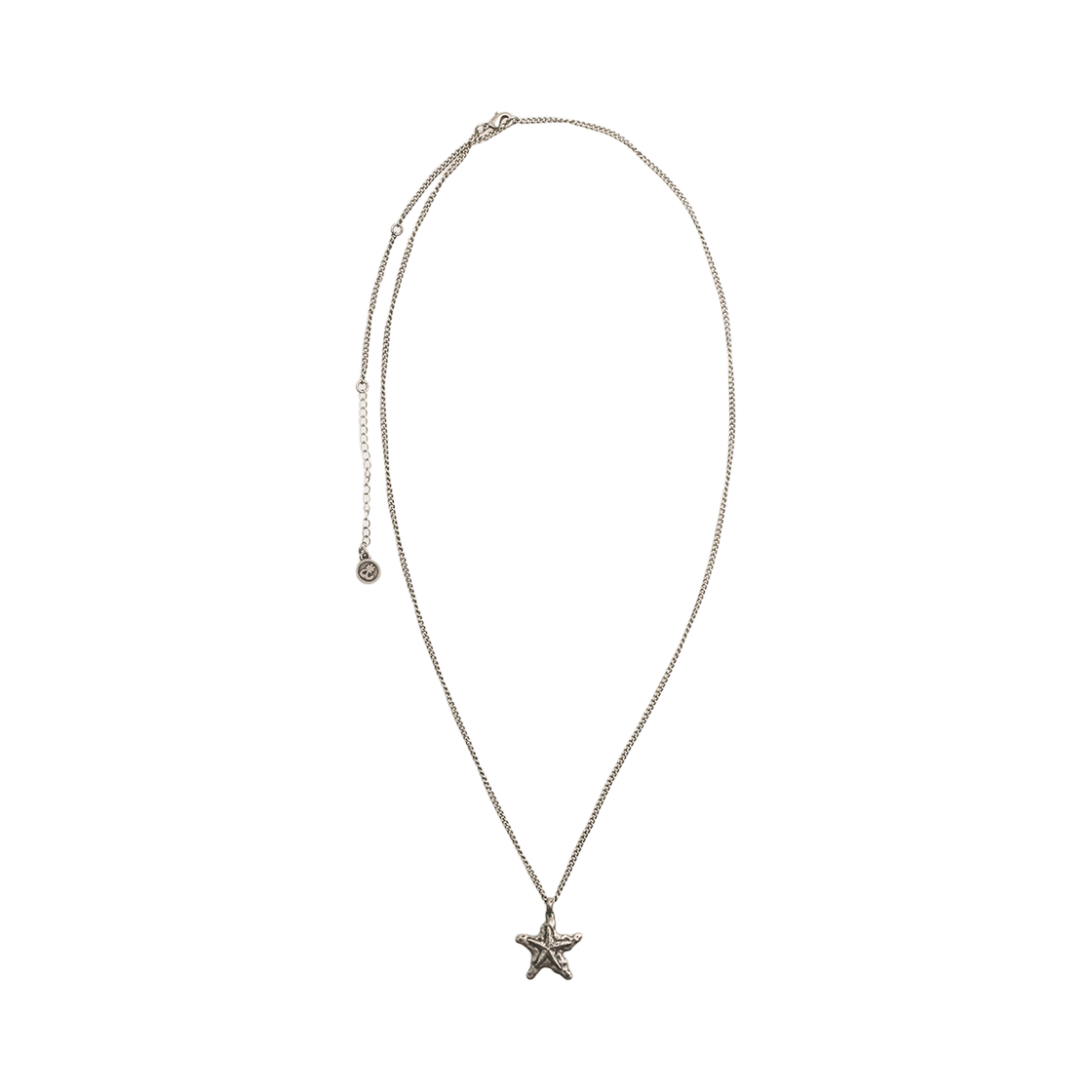 토우토우아카이브 스타피쉬 팬던트 목걸이 실버 버니시(TOWTOW.ARCHIVE Starfish Pendant Necklace Silver Burnish) - 2