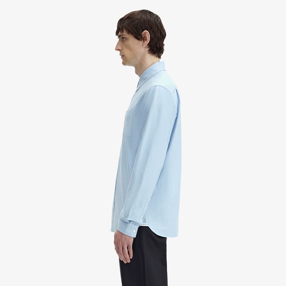 프레드페리 롱 슬리브 옥스포드 셔츠 라이트스모크(Fred Perry L/S Oxford Shirt Light Smoke) - 2