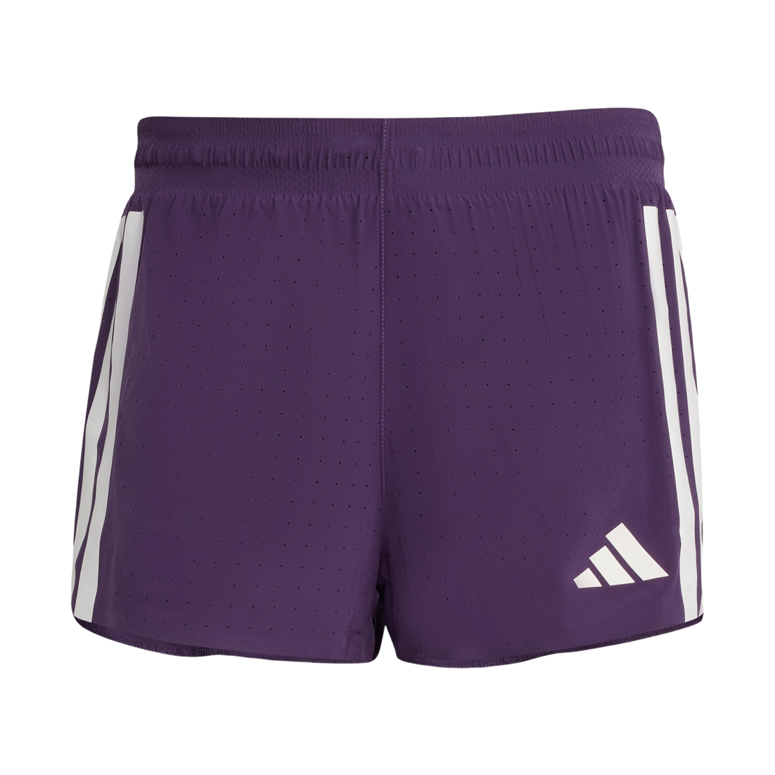 JP3774 Adidas Adizero Running Split Shorts Aurora Plum Lucid Lemon - KR Sizing