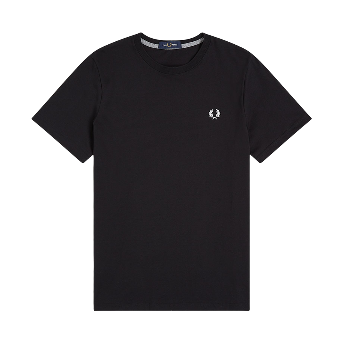 프레드페리 크루넥 티셔츠 블랙(Fred Perry Crew Neck T-Shirt Black)