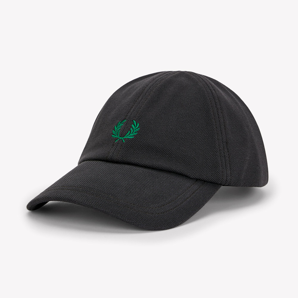 프레드페리 피케 클래식 캡 앵커그레이 스포츠그린(Fred Perry Pique Classic Cap Anchor Grey Sport Green) - 2