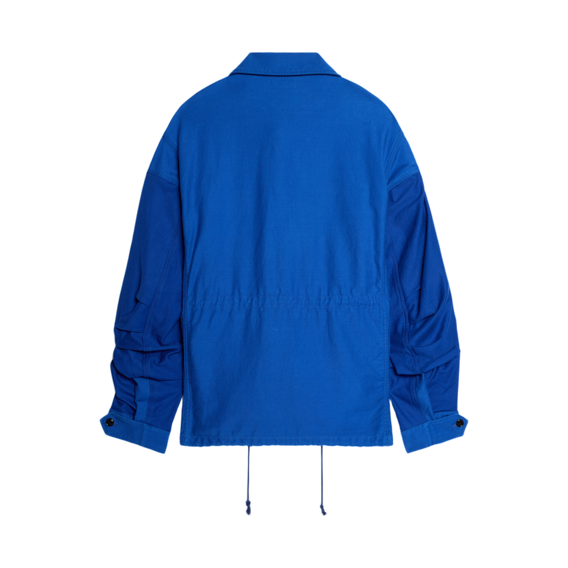 셀린느 파카 코튼 사틴 워크 웨어 블루(Celine Parka in Cotton Satin Work Wear Blue) - 2