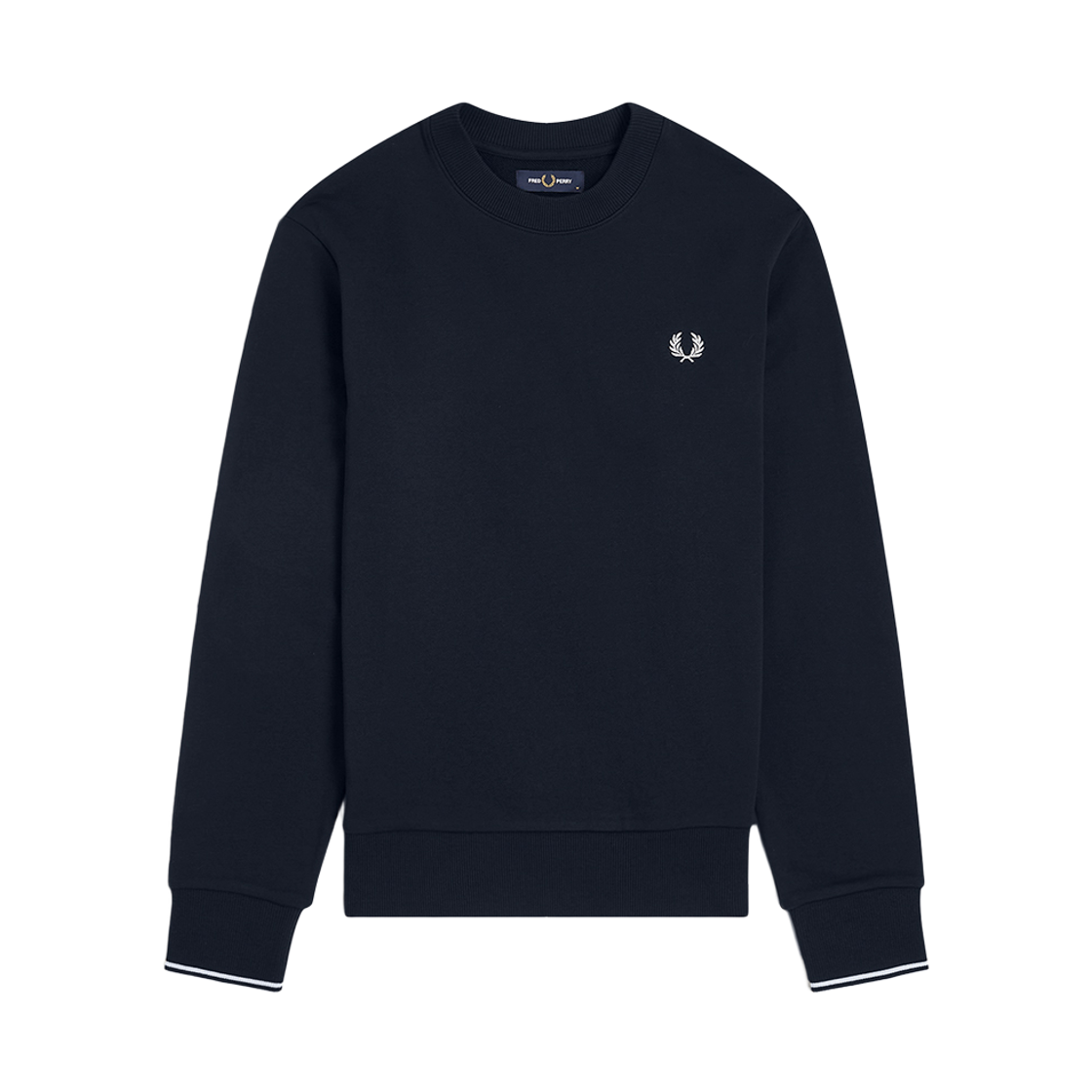 AFPM2G97535-248 Fred Perry Crew Neck Sweatshirt Navy