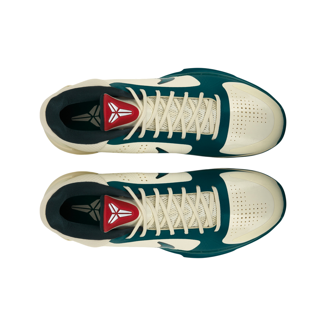 나이키 x 케이틀린 클락 코비 5 프로트로 코코넛 밀크 브라이트 스프루스(Nike x Caitlin Clark Kobe 5 Protro Coconut Milk Bright Spruce) - 5
