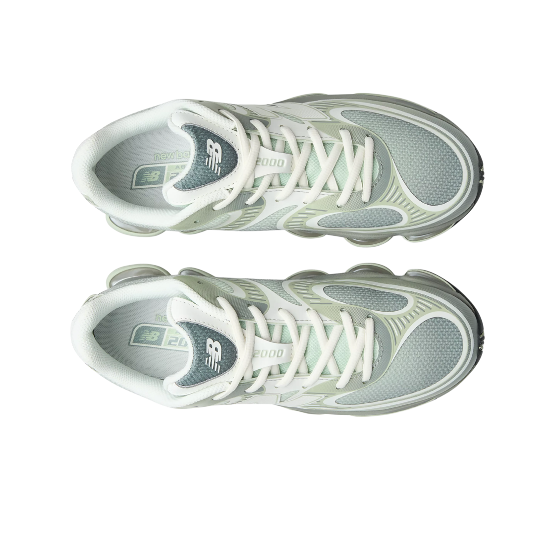 뉴발란스 2000 앱졸브 실버 모스 베이베리(New Balance 2000 Abzorb Silver Moss Bayberry) - 2
