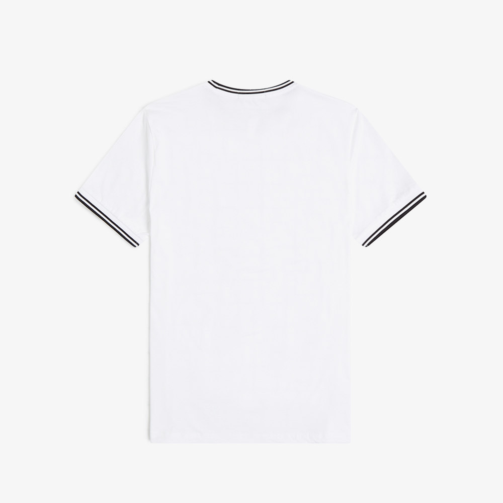 프레드페리 트윈 팁 티셔츠 화이트(Fred Perry Twin Tipped T-Shirt White) - 6