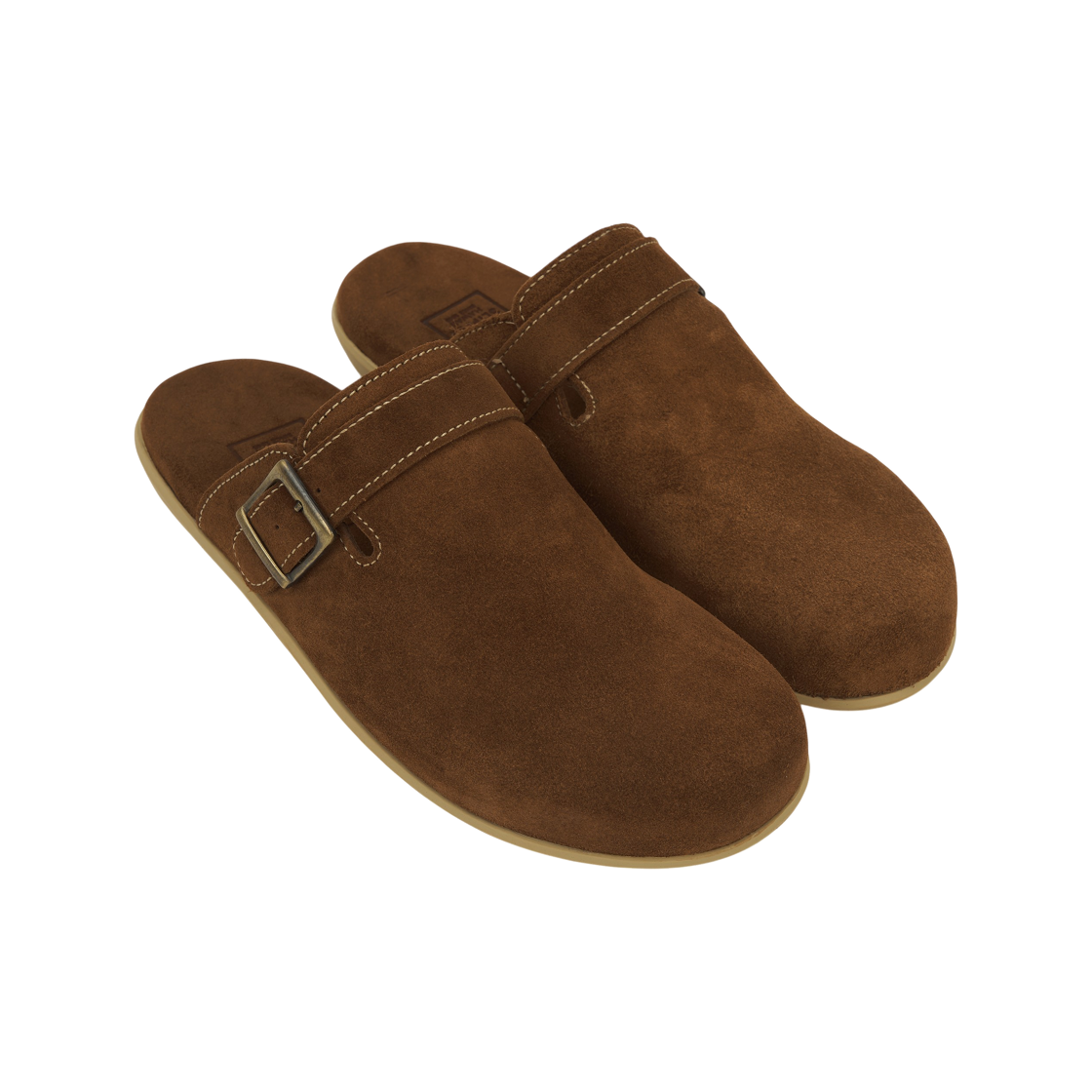 아일랜드 슬리퍼 클래식 스웨이드 클로그 피넛 스웨이드(Island Slipper Classic Suede Clog Peanut Suede) - 4