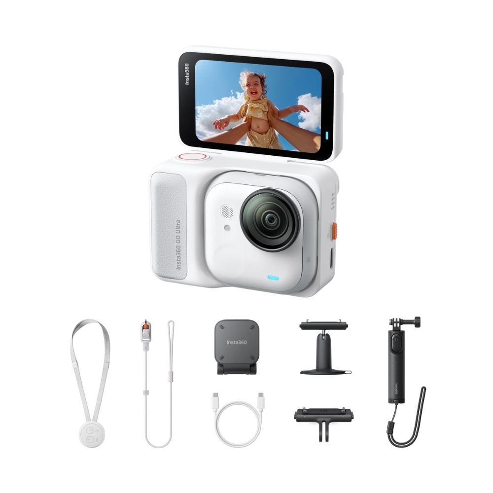 인스타360 GO Ultra 아틱 화이트, 크리에이터 번들(Insta360 GO Ultra Creator Bundle (Arctic White)) - 2