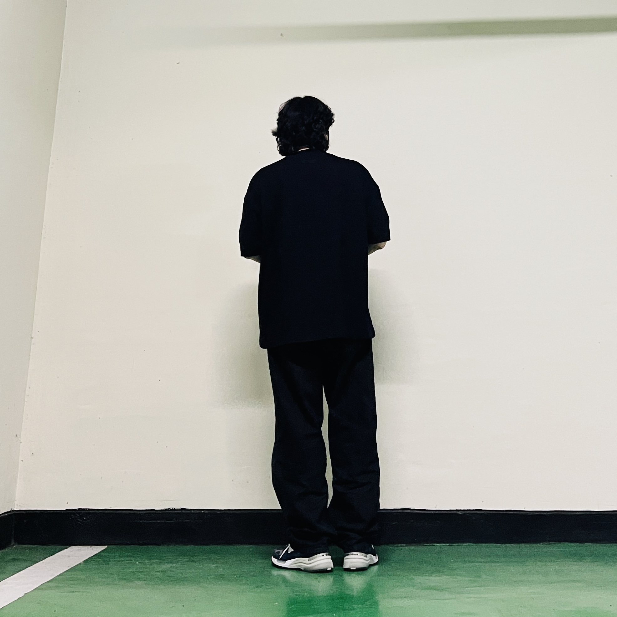 Stussy Washed Canvas Big OL' Jean Black, Essentials x NBA T-Shirt Black - 24FW 착용 스타일 - 2