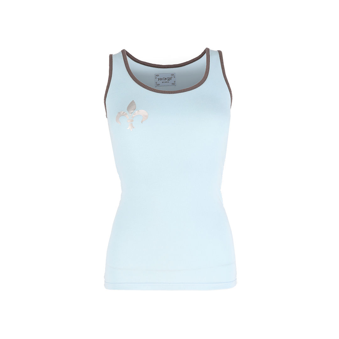 혼쿄 실버 엠블럼 슬리브리스 스카이블루(Honkyo Silver Emblem Sleeveless Skyblue)