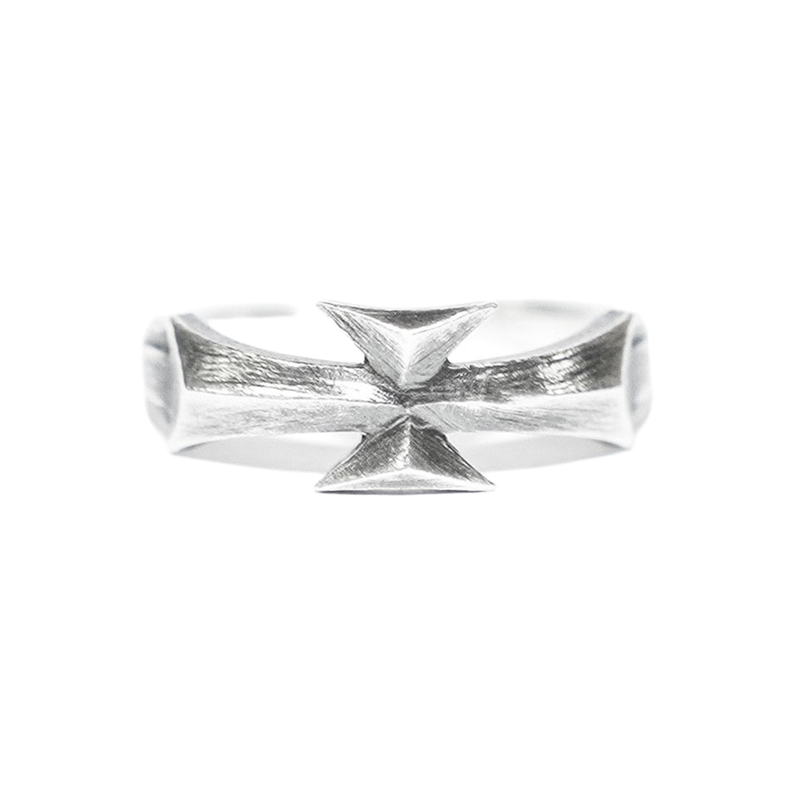 이티씨이 크로스 아머 링 실버(ETCE Cross Armor Ring Silver)