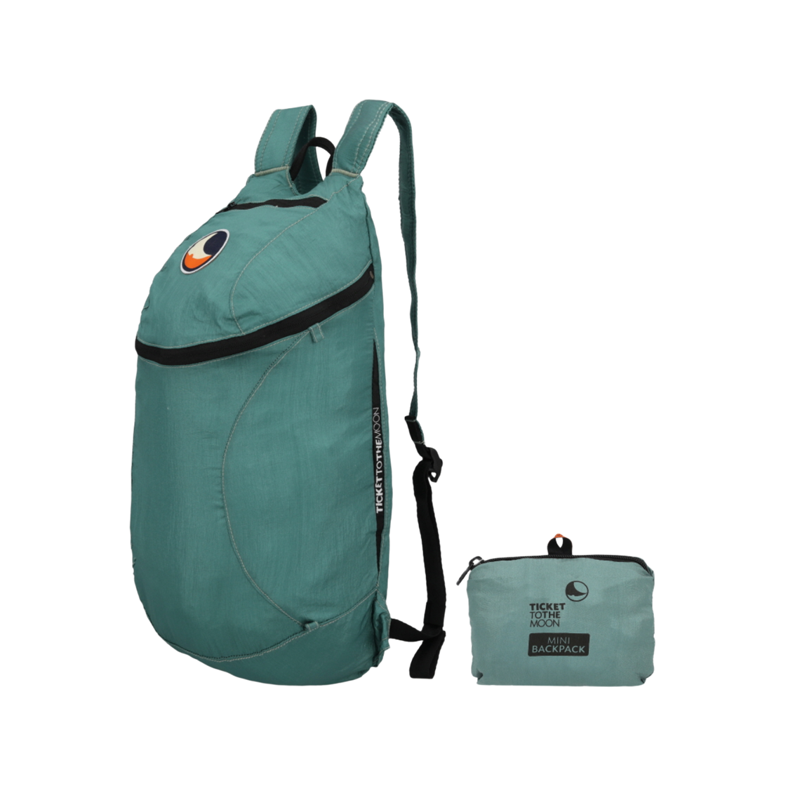 TMMBP8989 Ticket To The Moon Mini Backpack 15L Petrol Green