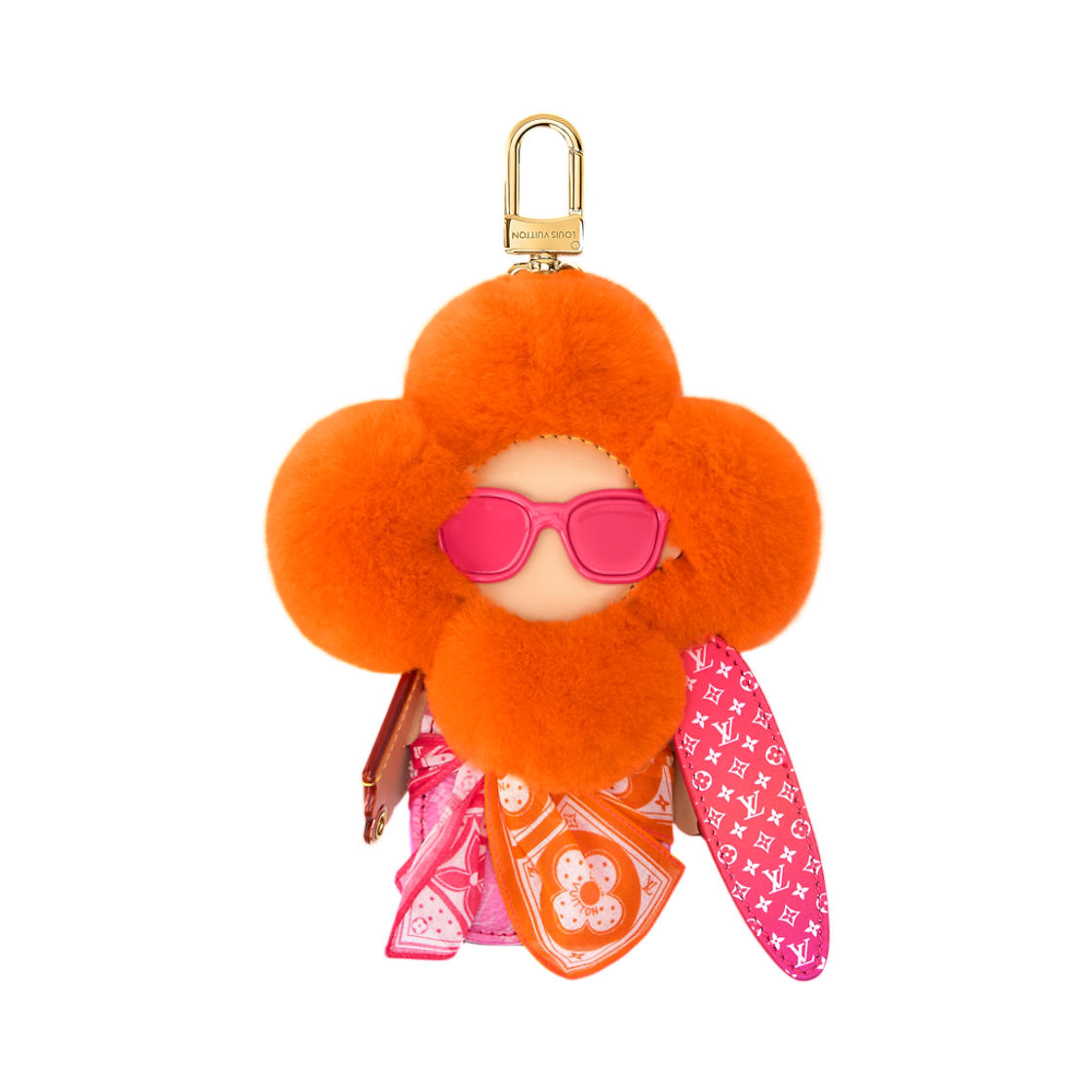 M03987 (W) Louis Vuitton Vivienne Fashionista Surf Bag Charm Orange