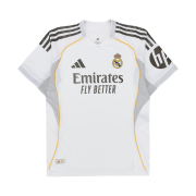 Adidas Real Madrid 2025/26 Home Authentic Jersey White - KR Sizing (Non Marking Ver.)