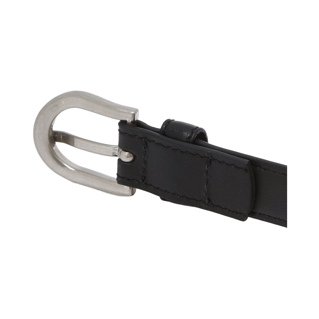 질스튜어트 맨 액세사리 20mm 블랙 소가죽 슬림 여성벨트 JUBE6F110BK(Jillstuart Men's Acc 20mm Black Slim Genuine Leather Women's Belt) - 4