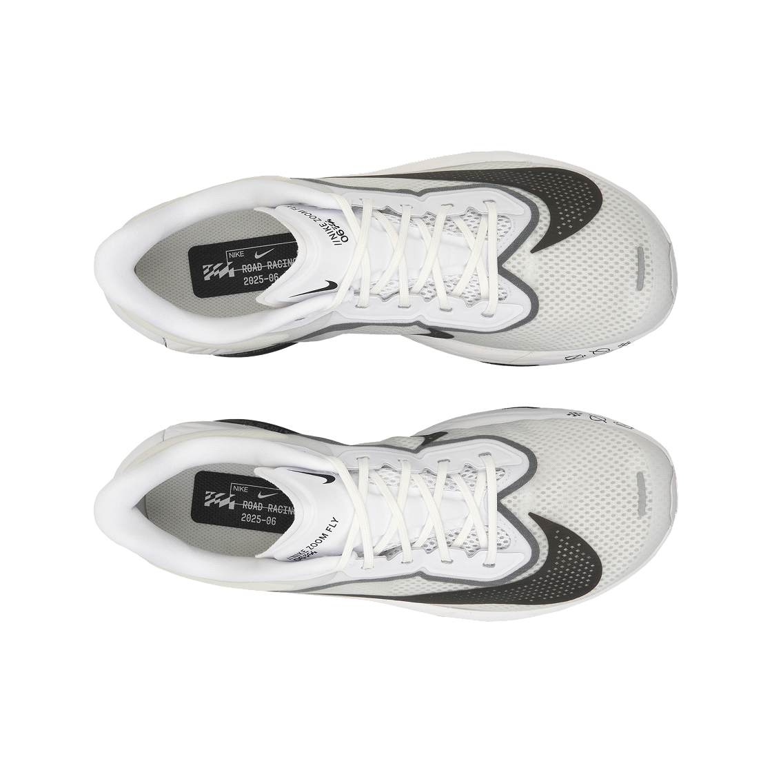 (W) 나이키 줌 플라이 6 화이트 스모크 그레이((W) Nike Zoom Fly 6 White Smoke Grey) - 5