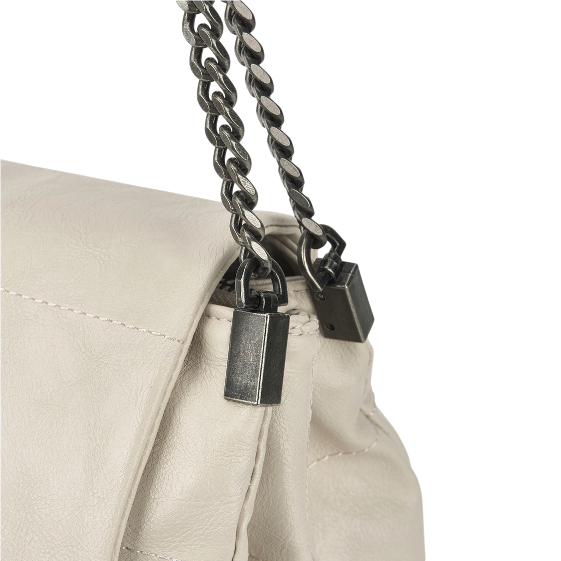 자라 락 플랩 숄더백 에크루(Zara Rock Flap Shoulder Bag Ecru) - 4