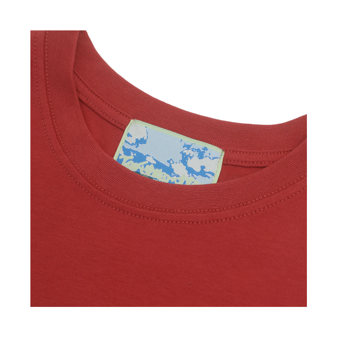 토우토우아카이브 에브리띵 닷 크롭티 레드(TOWTOW.ARCHIVE Everything Dot Crop Tshirts Red) - 3