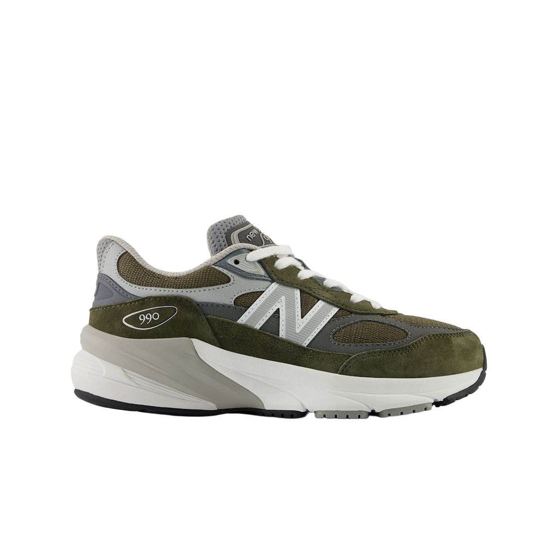 GC990OG6 (GS) New Balance 990v6 Olive Grey