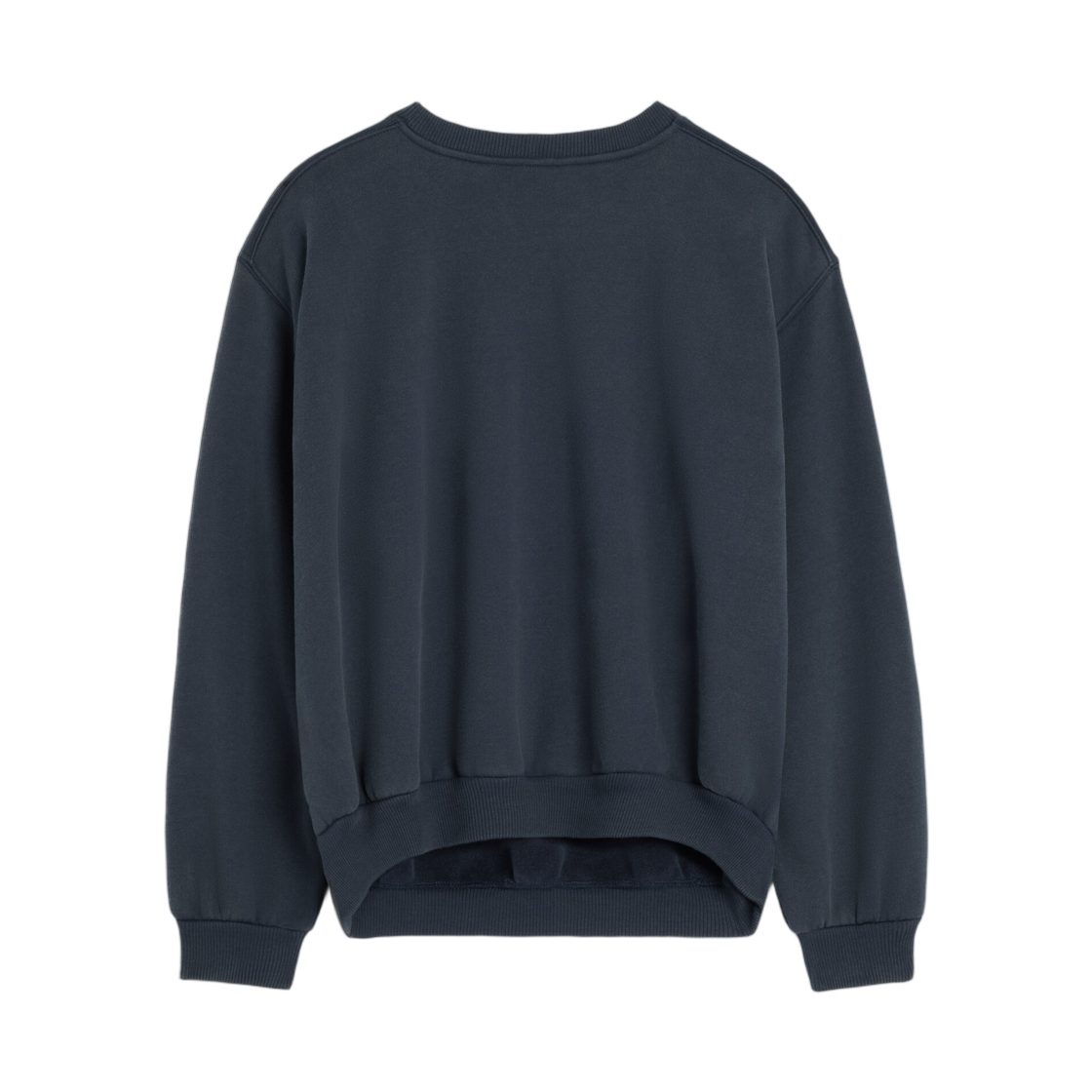 (W) 셀린느 루즈 스웨트셔츠 코튼 플리스 네이비 레드 화이트((W) Celine Loose Sweatshirt in Cotton Fleece Navy Red White) - 2
