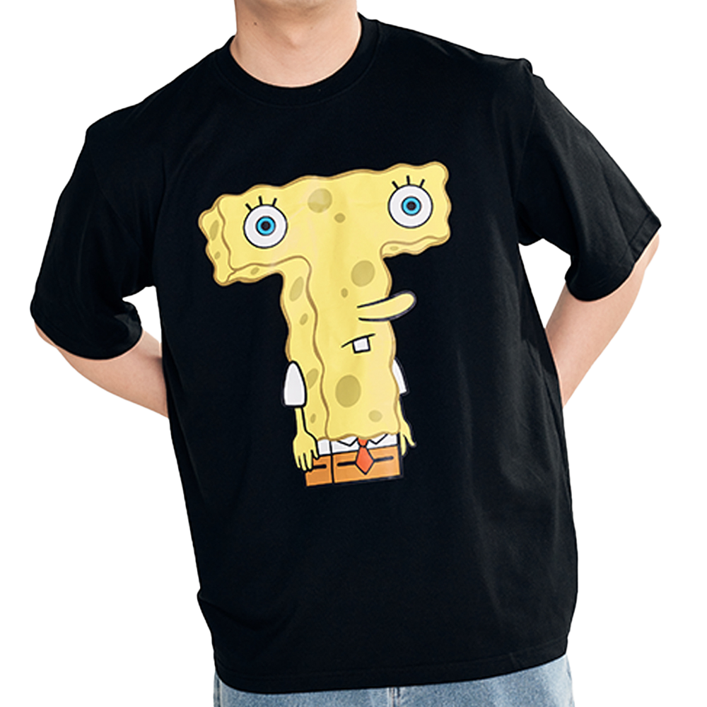 댄꼼마 x 스폰지밥 T?F? 반팔 티셔츠 2pack(DANCOMMA x SpongeBob T?F? Short Sleeve T-Shirt 2-Pack) - 3