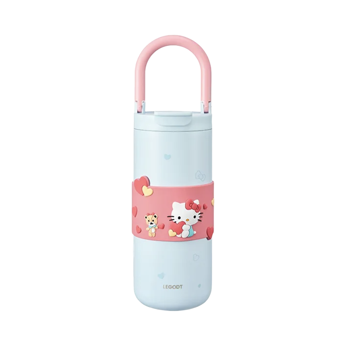 산리오 x 레고트 헬로 키티 루프 텀블러 멀티 600ml 블루 핑크(Sanrio x Legodt Hello Kitty Loop Tumbler Multi 600ml Blue Pink) - 1