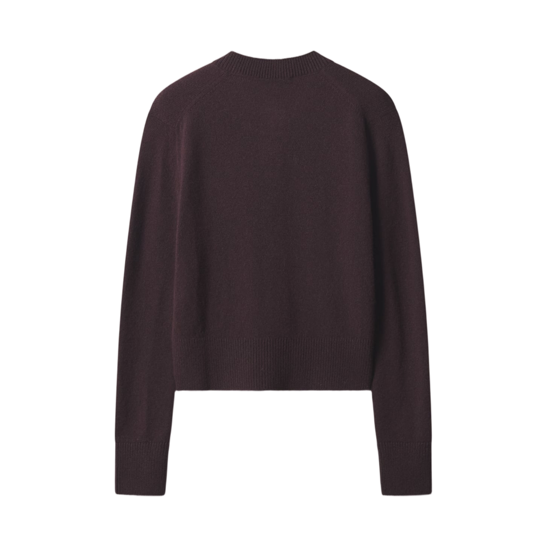 (W) 메종 키츠네 베이비 폭스 램스울 피티드 가디건 다크 우드((W) Maison Kitsune Baby Fox Lambswool Fitted Cardigan Dark Wood) - 2