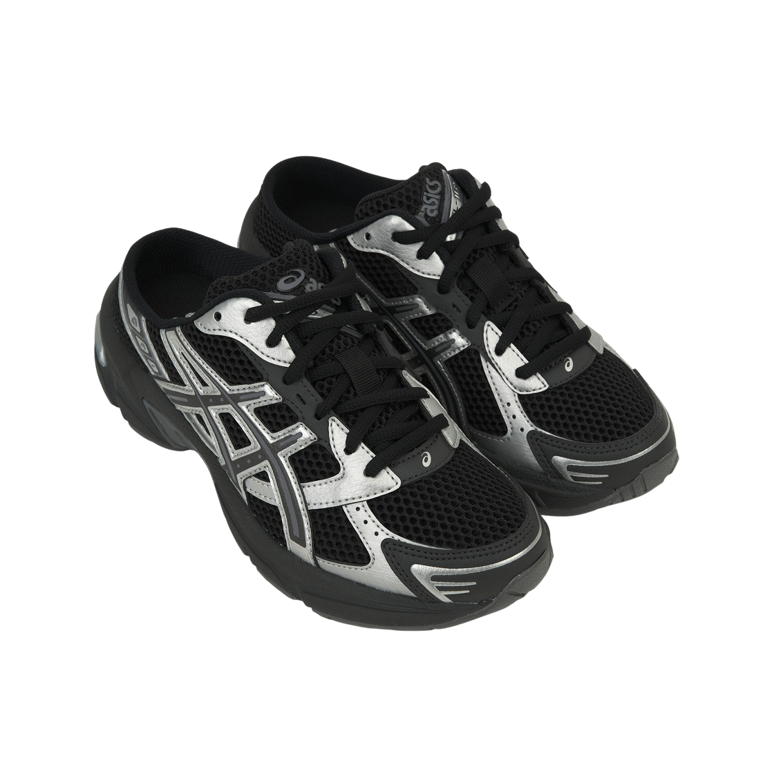 아식스 젤 1130 뮬 블랙 그래파이트 그레이(Asics Gel-1130 Mule Black Graphite Grey) - 4
