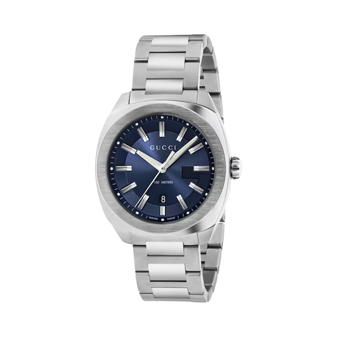 YA142303 [25% 쿠폰] Gucci GG2570 Quartz 41mm Stainless Steel Blue