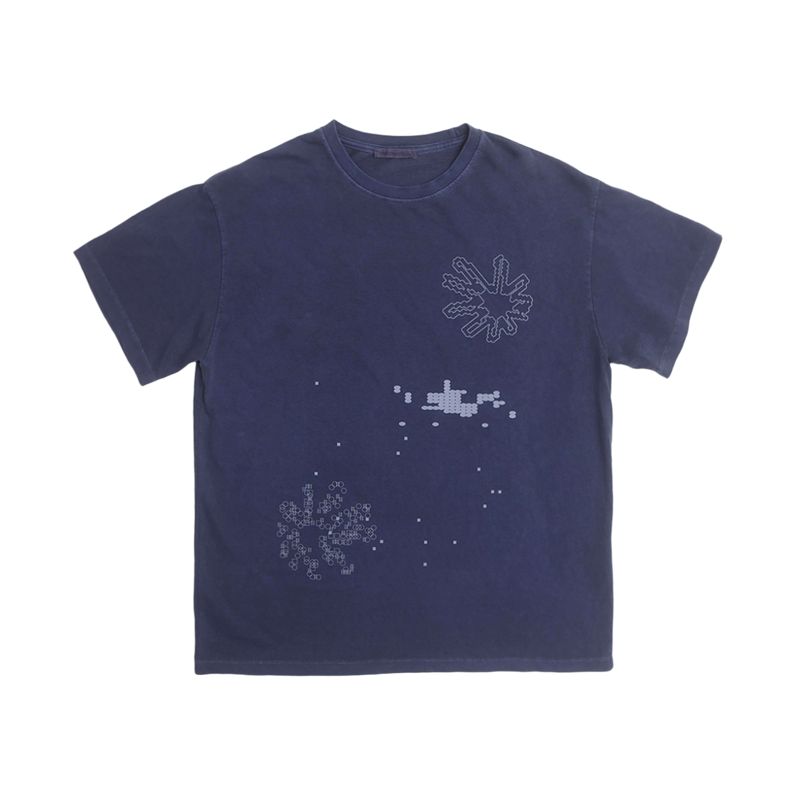 TTA62EFCS008NV TOWTOW.ARCHIVE Workblur Journey Tshirts Navy