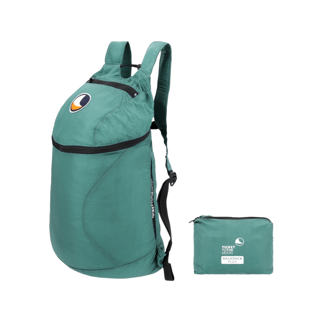 TMPBP89 Ticket To The Moon Backpack Plus 25L Petrol Green