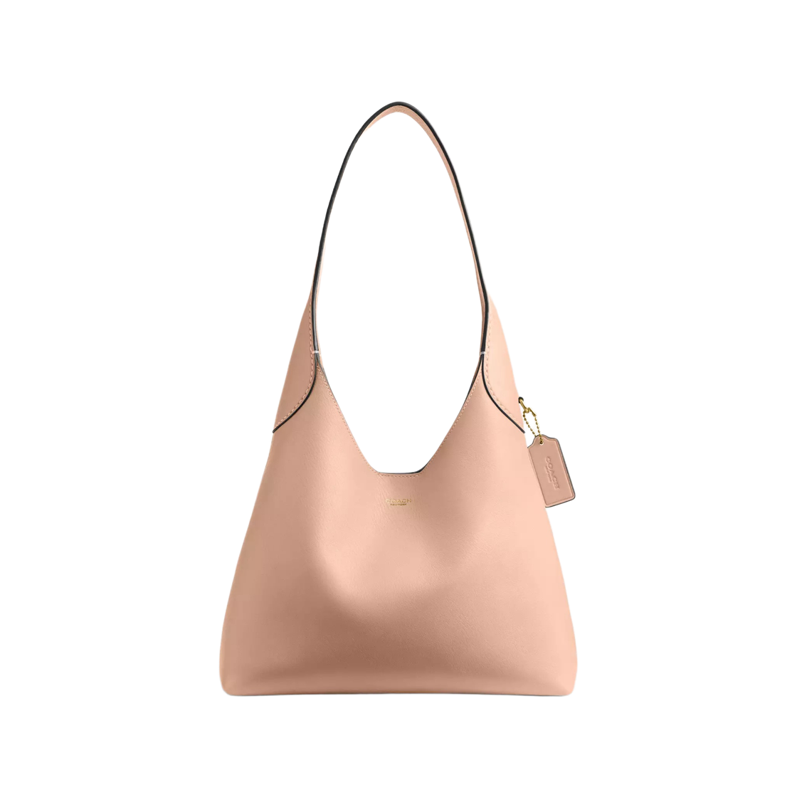 CU068-B4CRM Coach Brooklyn Shoulder Bag 28 Brass Cream