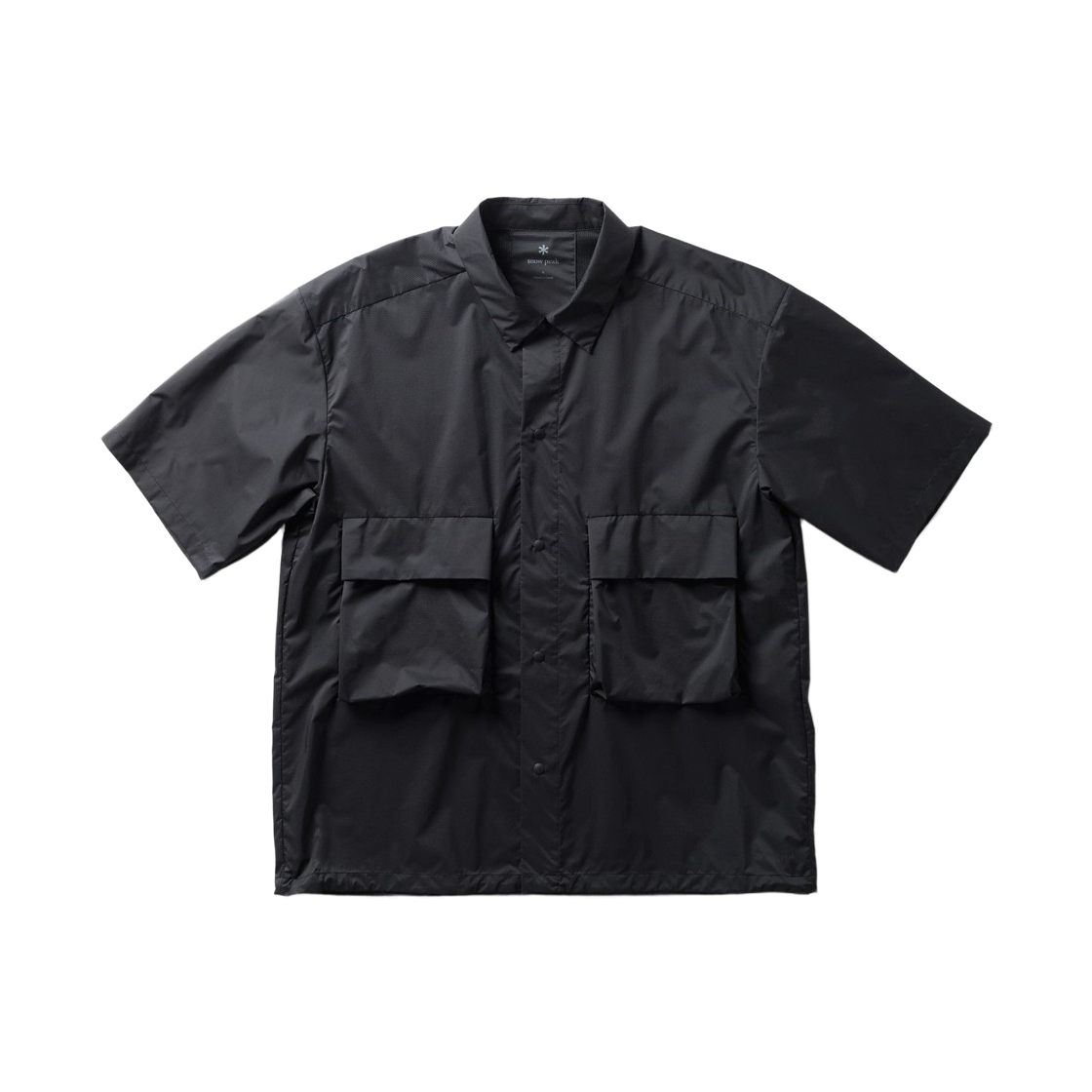 스노우 피크 울트라 라이트 더블 위브 셔츠 블랙(Snow Peak Ultra Light Double Weave Shirt Black)