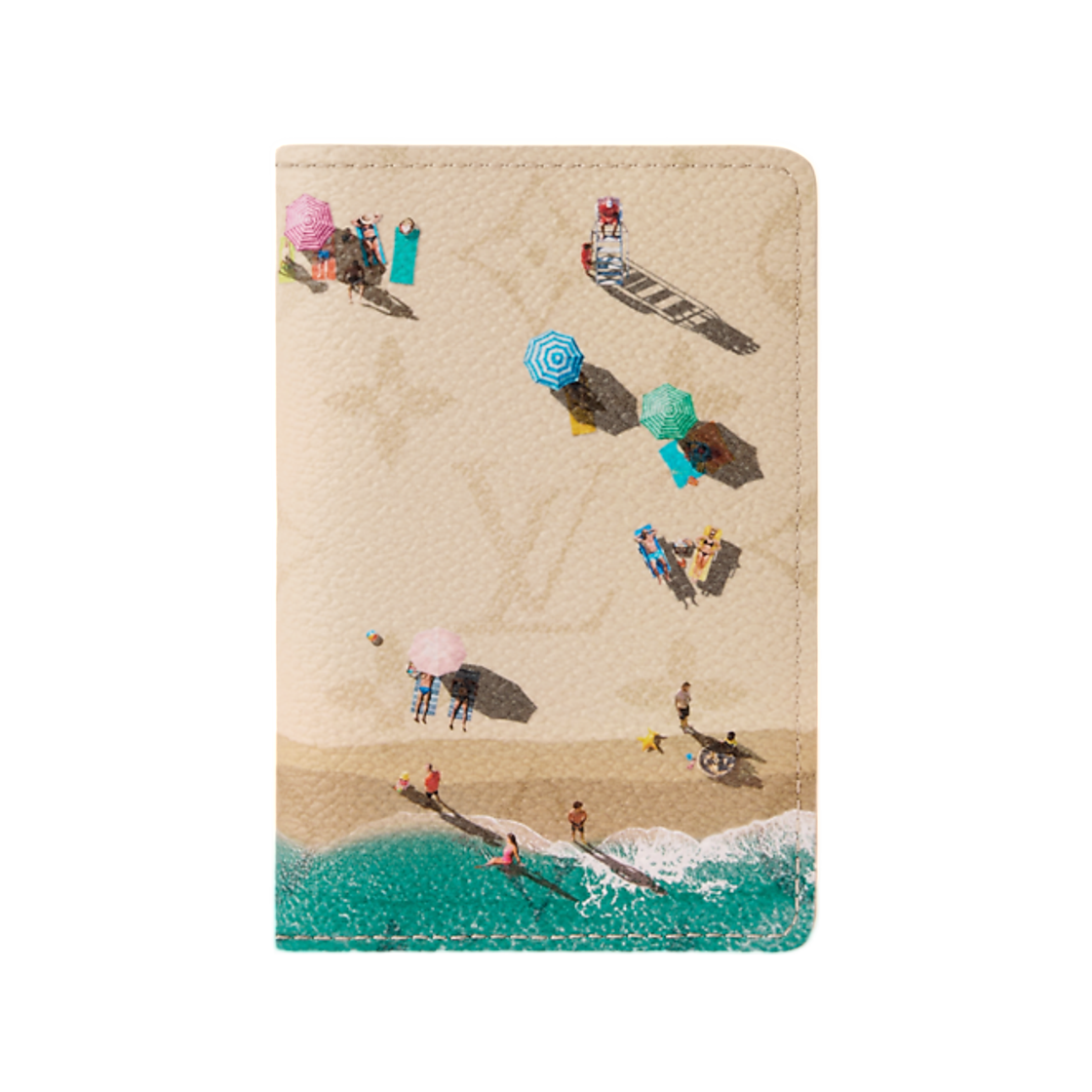 M2A344 Louis Vuitton Pocket Organizer Beach Sand