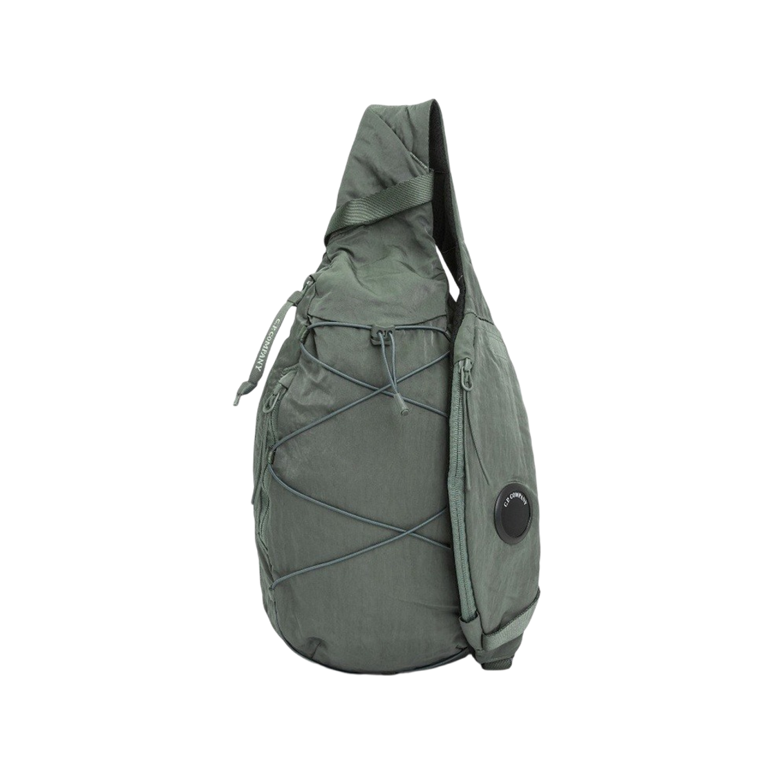 21CMAC735A005269G950 C.P. Company Nylon B Lens Crossbody Rucksack Grey - 26FW