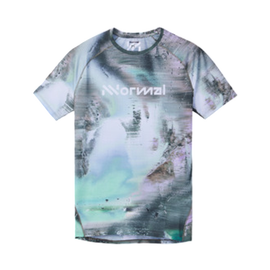 (W) 노말 레이스 티셔츠 네이쳐 AI 프린트((W) Nnormal Race T-Shirt Nature AI Print) - 1
