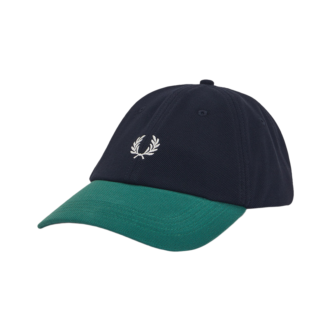 프레드페리 블락 피케 클래식 캡 네이비(Fred Perry Blocked Pique Classic Cap Navy)