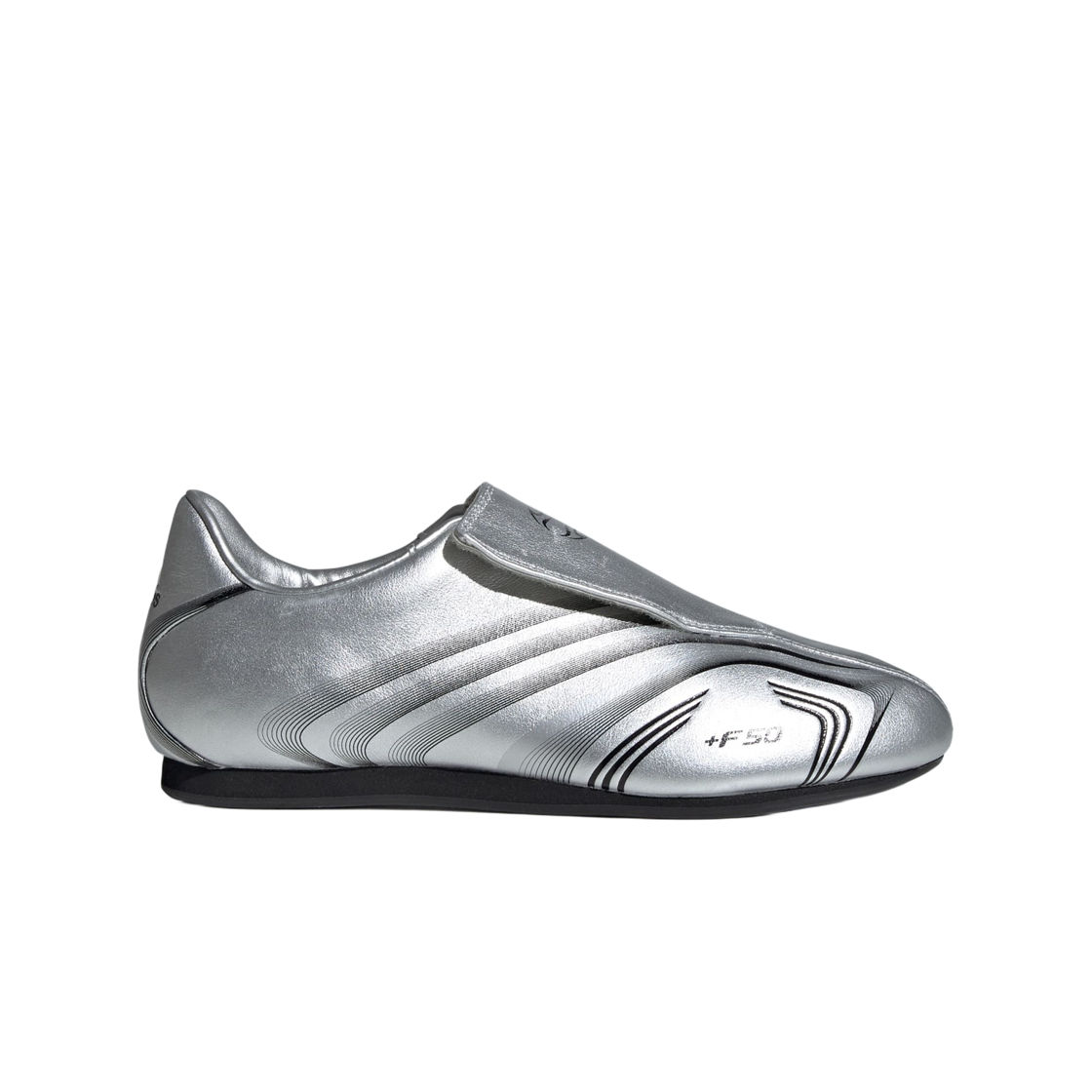 IH1873 (W) Adidas Taekwondo F50 Silver Metallic Core Black