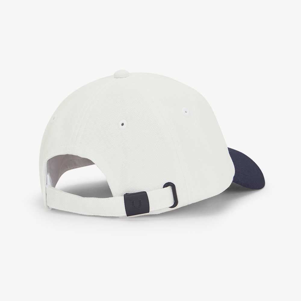 프레드페리 블락 피케 클래식 캡 스노우 화이트(Fred Perry Blocked Pique Classic Cap Snow White) - 6