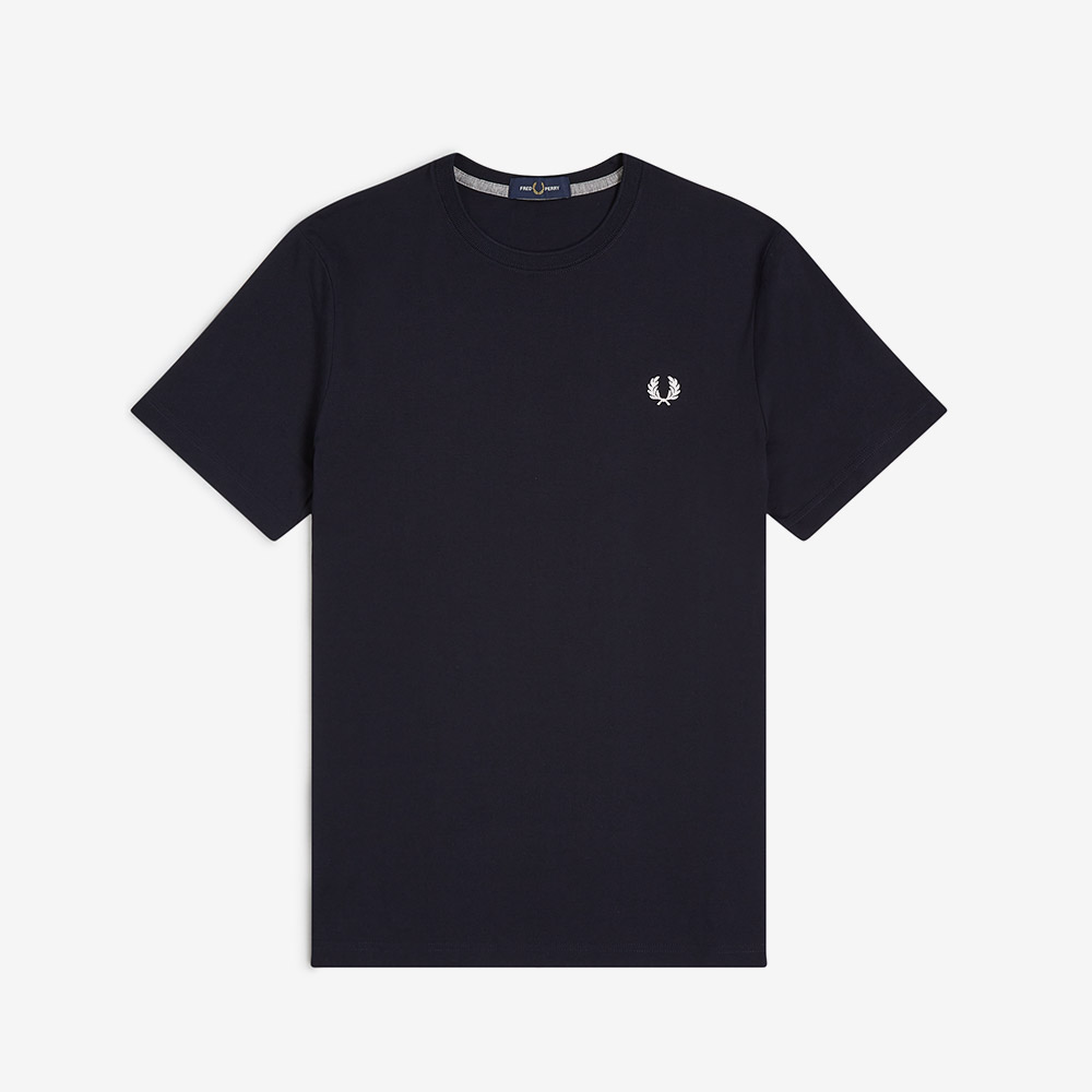 프레드페리 크루넥 티셔츠 네이비(Fred Perry Crew Neck T-Shirt Navy) - 5