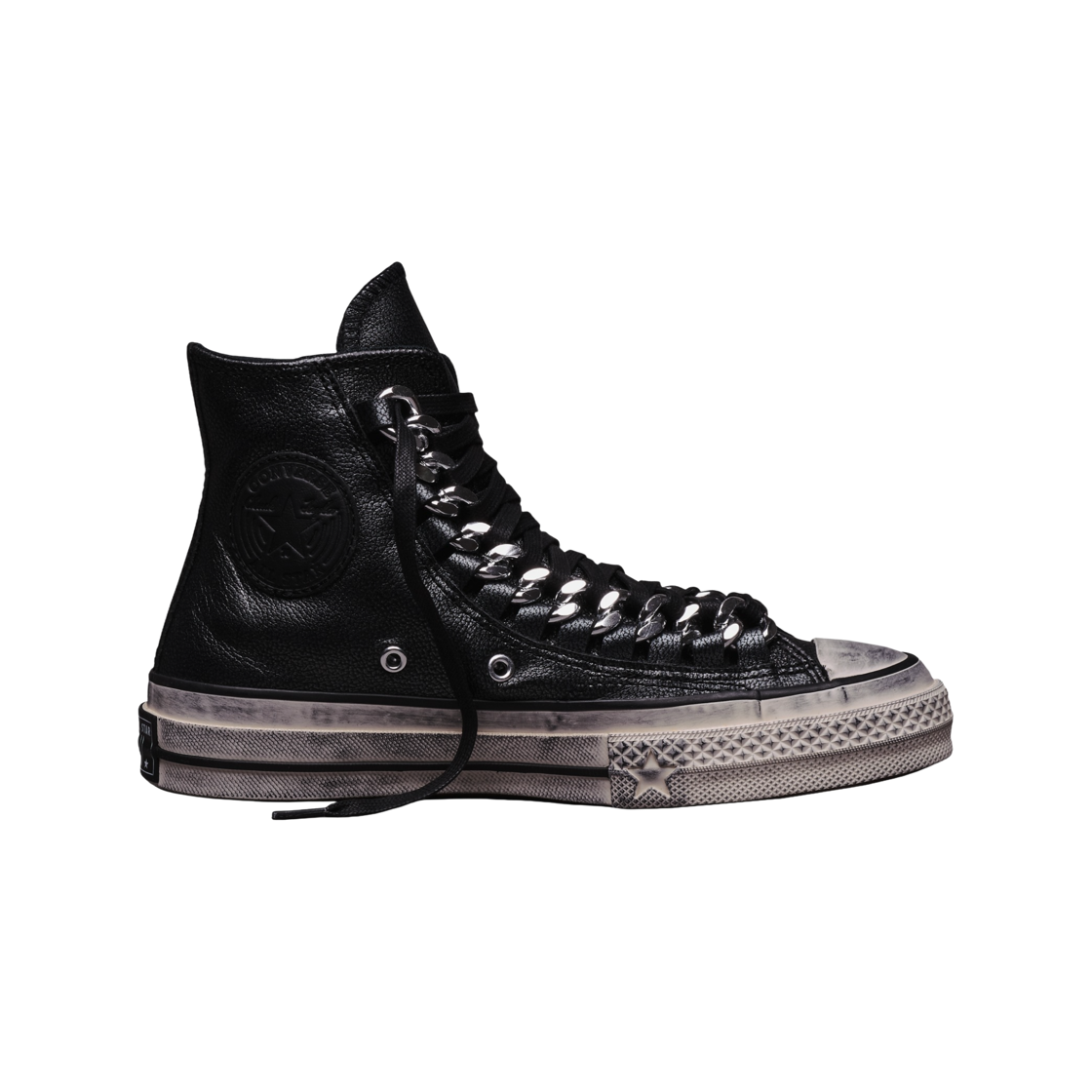 컨버스 척 70 X 레더 블랙(Converse Chuck 70 X Leather Black)