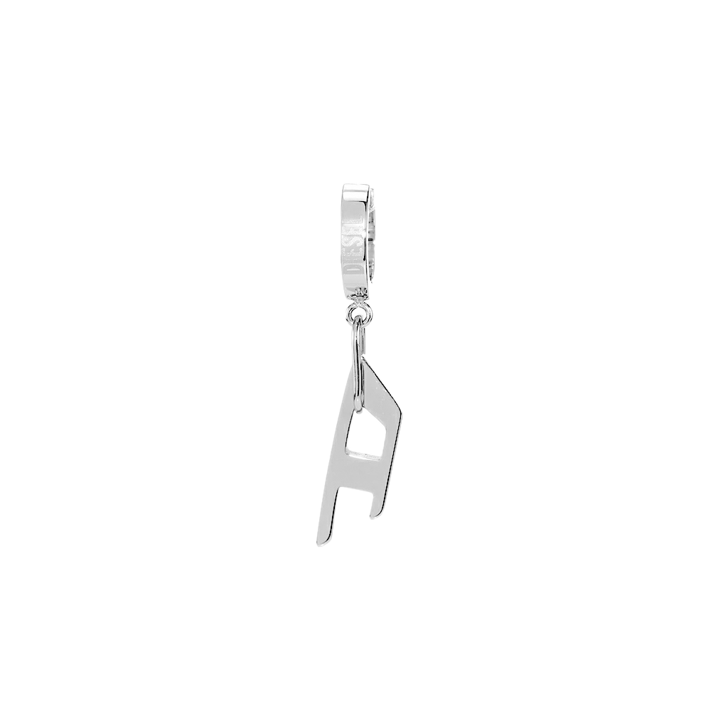 DX1336040 [20% 쿠폰] Diesel Dx1336040 D Logo Hoop Single Earring Silver