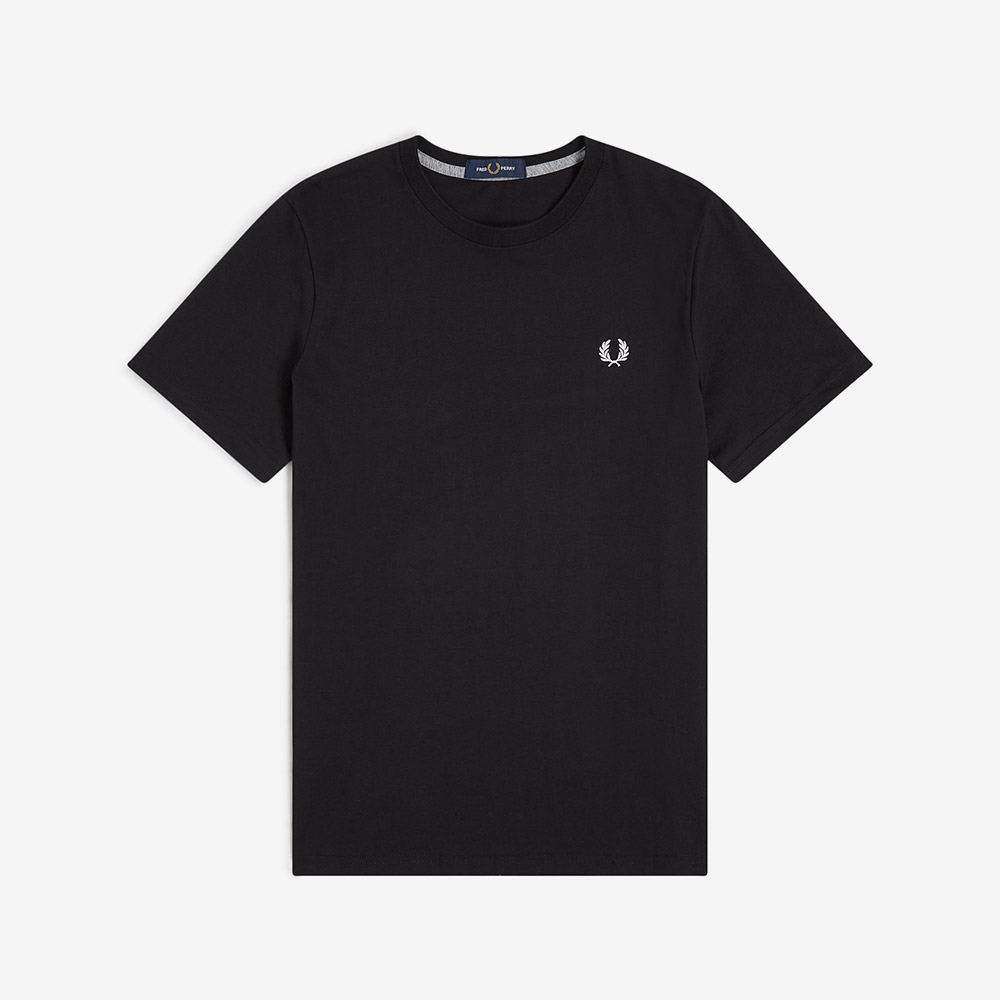 프레드페리 크루넥 티셔츠 블랙(Fred Perry Crew Neck T-Shirt Black) - 5